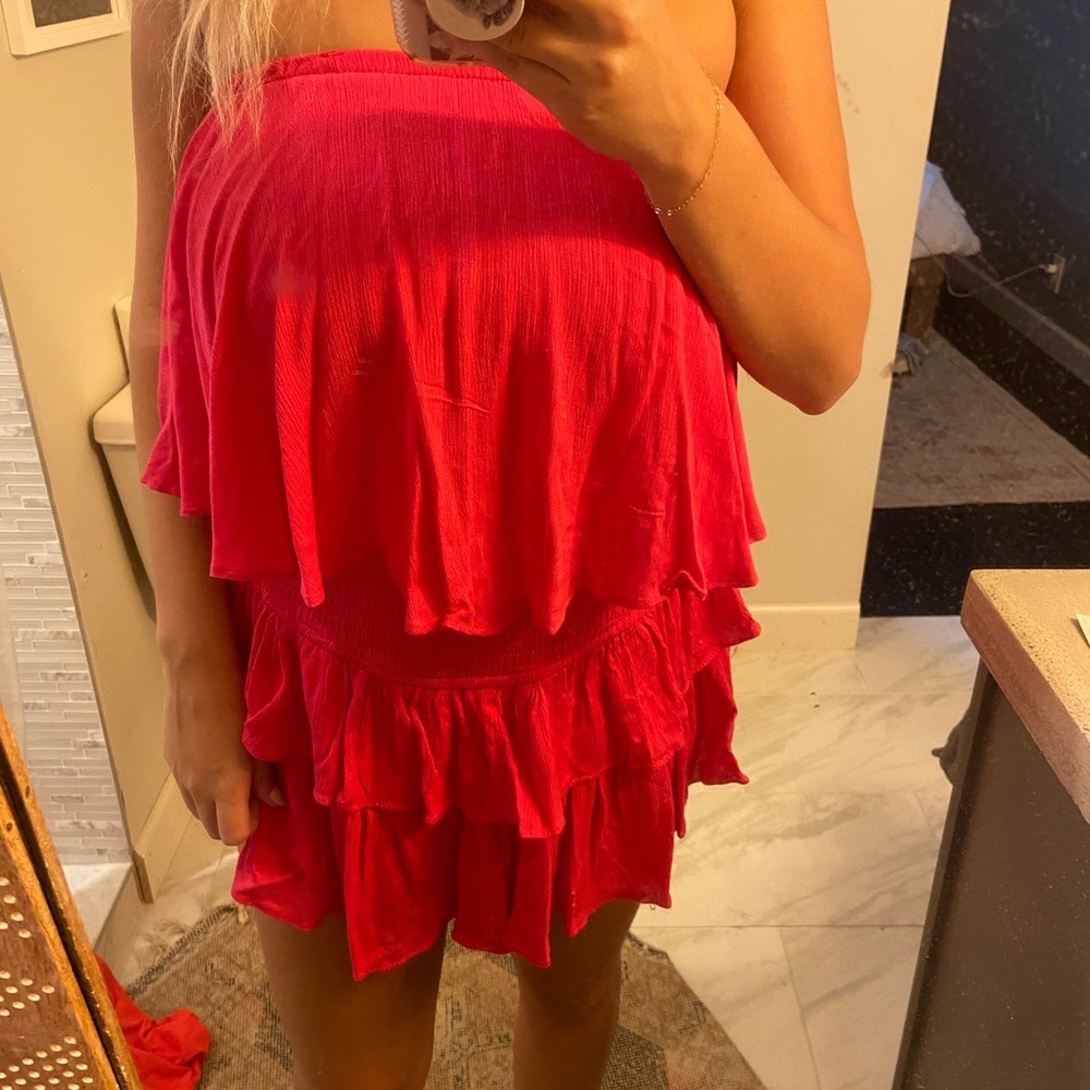 Vestique hot pink romper